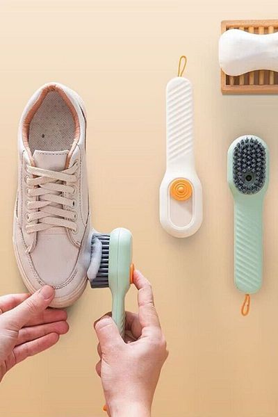 Buffer ® Multi-Purpose Practical Shoes with Detergent Tank, Boots Cleaning Washing Brush