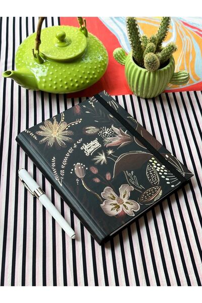 Victoria's Journals Gizli Spiralli Defter Sert Kapak 192 Sayfa 96 Yaprak 17x2...