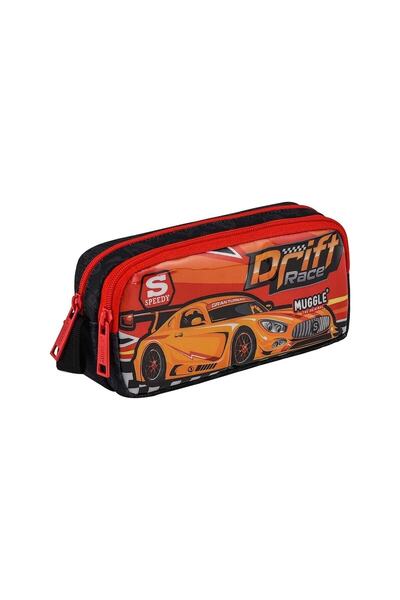 MUGGLE Pencil Bag Drift Car Black Mu-9536