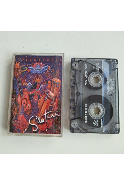 Plakperest Santana – Supernatural – 1999 Türkiye Basım 2. El Kaset