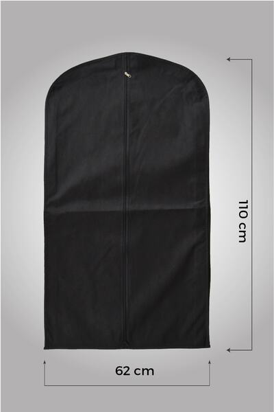 Pevabag غطاء البدلة - غامبو أسود 65 جم( 5 قطع ) موديل منفاخ 62x110+8