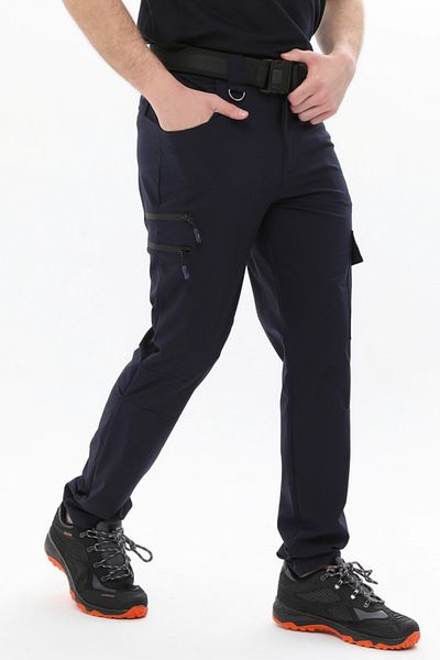 GHASSY CO. Men's Tactical Quick Dry Cargo Pocket Pants Lightweight Hiking 7 Pocket Outdoor Trousers