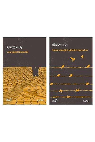 Kanes Yayınları Hirai Zerdüş Çok Güzel Tükendik + Topla Yüreğini Gidelim Bura...