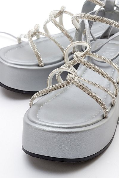 Luvi TITAN Grey Stone Damen-Sandalen