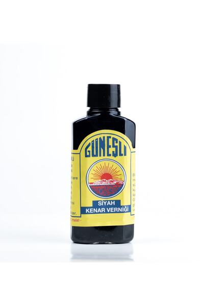 AiryFooT Güneşli Siyah Deri Kenar Vernik Boya 100ml