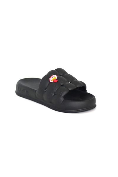 Mater Γυναικείες πλεκτές λουρίδες Ultra Light Wet Floor Eva Slippers