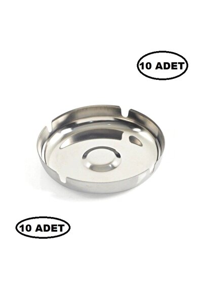 KT HOME Paslanmaz Metal Küllük Kül Tablası Cafe Kafe Küllük Restaurant Çay Ba...