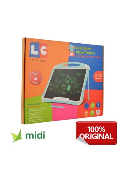 Lets Let's Be Enfal Lc Digital Drawing Tablet 20 Inch Midi-30958lc