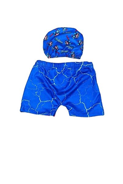 Rs Ramuni Erkek Çocuk Şort Bone Mayo Takımı
