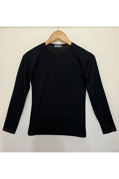 Betimoda Γυναικείο μακρυμάνικο σώμα με λαιμόκοψη μικτό χρώμα 2 τεμαχίων