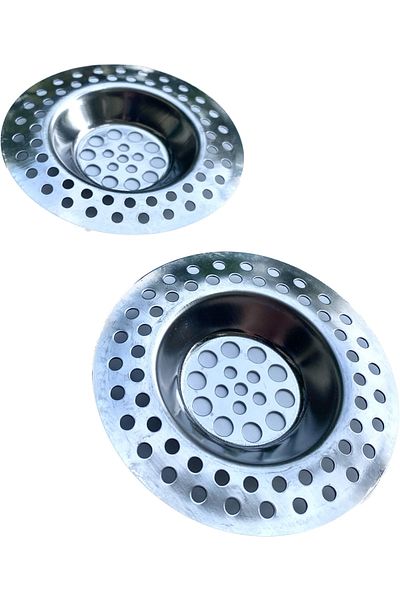 Mirvano 2 Pieces Stainless Sink Strainer, Sink Filter, Drain Strainer