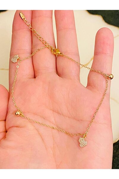 Besito Aksesuar Bulut ve Topçuklu Özel Seri Halhal