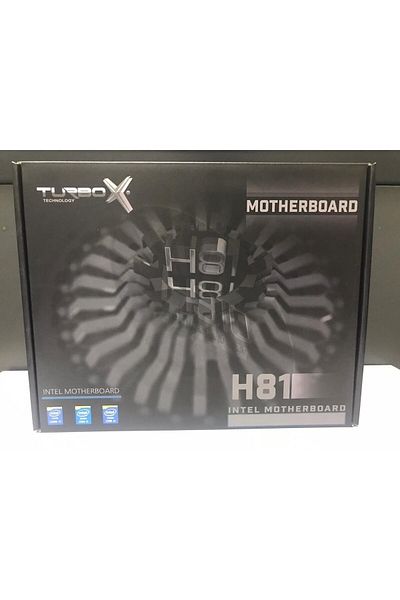 TURBOX H81 Motherboard 4Th Generation Supported 1150 Pin M2 Sata Input