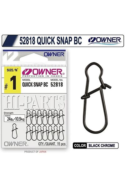 Owner Quick Snap Bc 52818 Spoon Model Fish Rapala Clip
