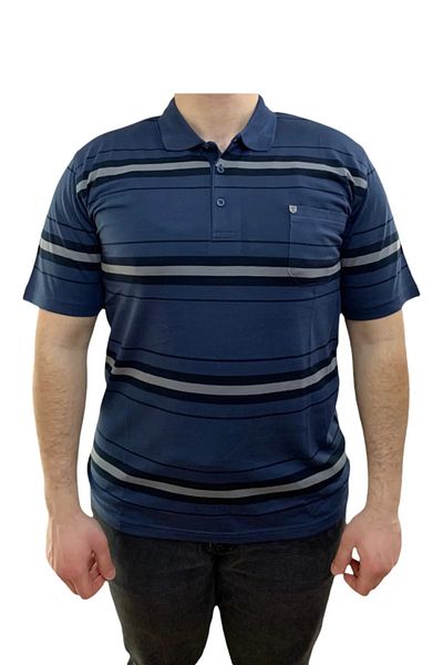 Nacar Polo Neck Pocket Summer Dad Short Sleeve Tshirt