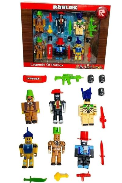 Retoys Roblox Figür Oyuncak 16 Parça Eklem Hareketli