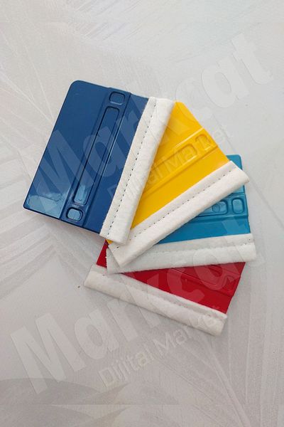 markcat Plastic Felted Ragle (4 PCS) Foil & Glass Film Adhesive Apparatus