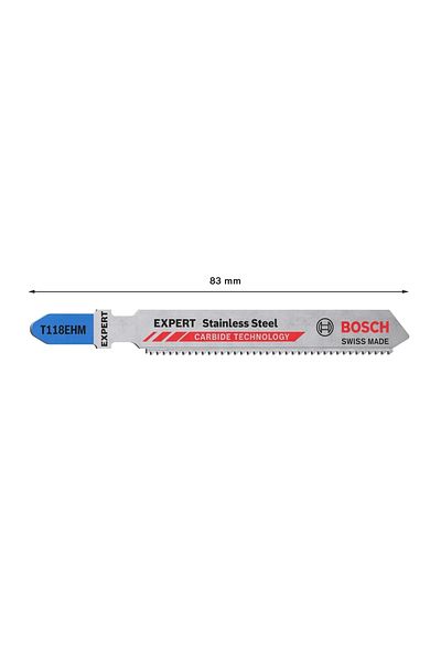 Bosch ExperT 'flocking Thickness' T 118 Ehm Jig Saw - 3 Pieces