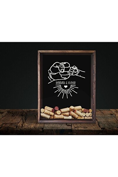 Bk Gift Kişiye Özel İsimli Babalar Günü Tasarımlı Bira Kapağı Koleksiyonu Ahş...