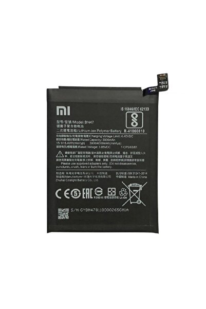 Genel Markalar Xiaomi Mi A2 Lite BN47 ile Uyumlu İthal Pil