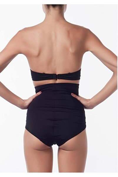 Kom Noul sezon - Corset de întărire a midelor Sonya negru pentru femei (1 buc...