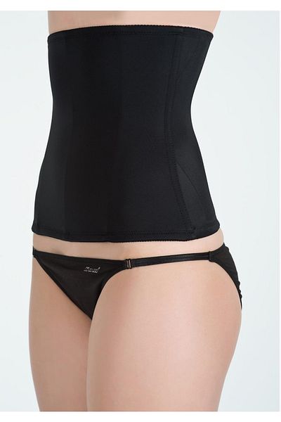 Kom Women's Black Daisy Waist Corset 41kr90011siya New Season