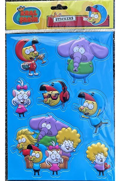 CEM DOLPHİN STİCKER KRAL ŞAKİR KABARTMALI