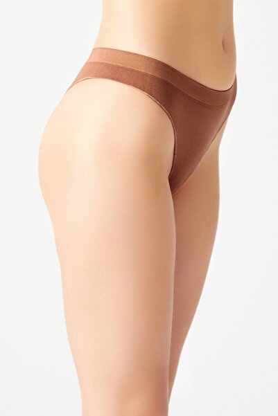 Los Ojos Kahverengi Seamless Brezilya Modeli Külot Brasil