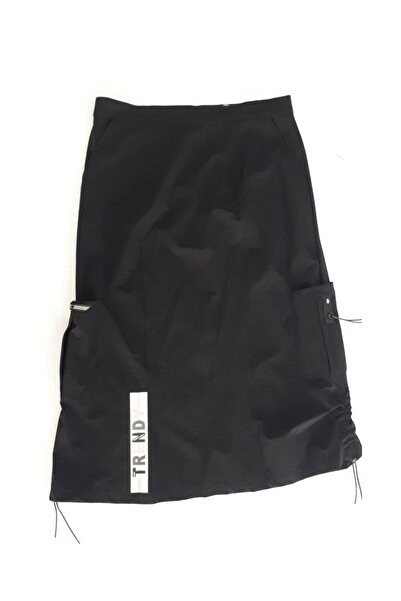 Ulwish Büyük Beden Spor Etek Cep ve Aksesuar Detaylı