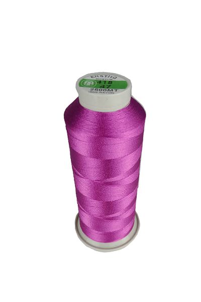 Enstitü İplik MACHINE EMBROIDERY YARN (FLASH-SUNI SILK) 150X2 PLATES