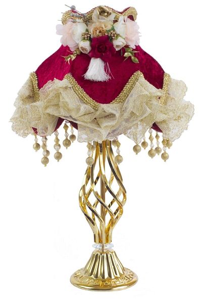 Dekovien Vintage Classic Velvet Handmade - Lampshade Model
