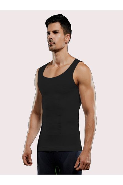 MİSTİRİK Torenova Model Tightening and Melting Belly Bodice Undershirt Black Color