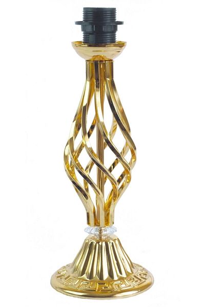 Nettenevime Gold Twisted Lampshade Base Model