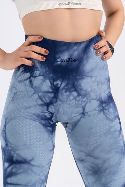 GYMXPRO Colanți sport Seamlees Tie-Dye Fitness Yoga