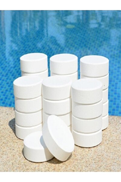 Ekodoğa Tablet Klor 200 Gr 1 Adet Yosun Önleyici Su Deposu Temizleyici Tablet...