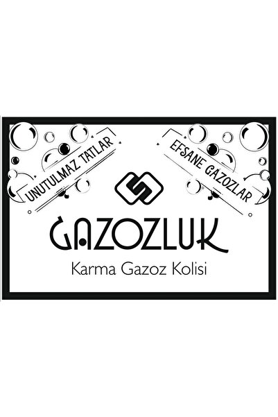 Gazozluk Rengarenk Gazoz Kolisi (20 Farklı Renkli Gazoz)
