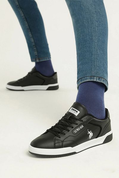 U.S. Polo Assn. Planck 2pr Black Men's Sneaker Shoes