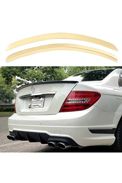 HYM TUNİNG Mercedes C200 Spoyler, 2008 2014 Uyumlu, W204 Spoiler, Kalın Model...