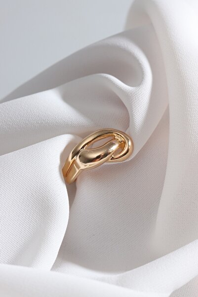 Süspüs Accessories عقدة نموذج خاتم ذهبي