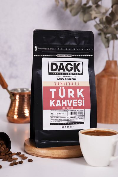 Dagk Turkish Coffee with Vanilla 200g Ground