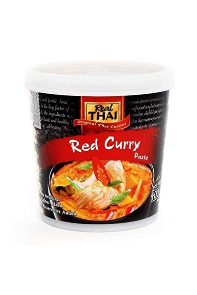 Real Thai Köri Ezmesi Kırmızı 400 Gr (red Curry Paste)