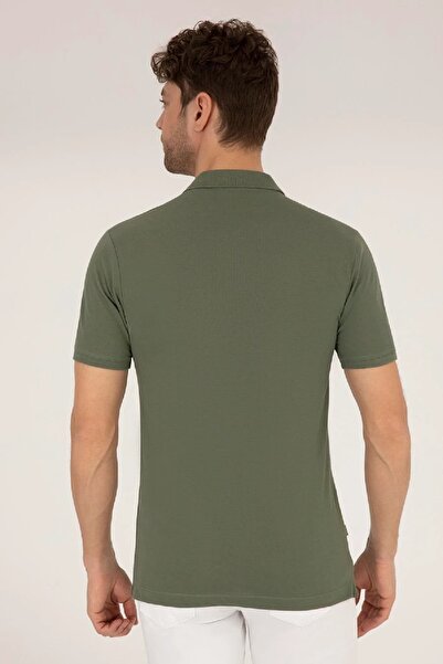 Pierre Cardin Μπλουζάκι Polo Neck Slim Fit Basic T-Shirt