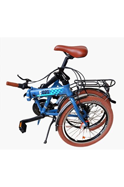 Bianchi F021 20 Jant Katlanır Bisiklet 38 Cm 21 Vites V Fren Koyu Gri