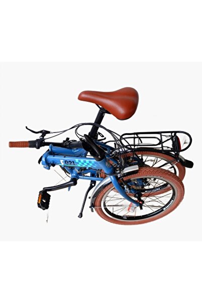 Bianchi F021 20 Jant Katlanır Bisiklet 38 Cm 21 Vites V Fren Koyu Gri