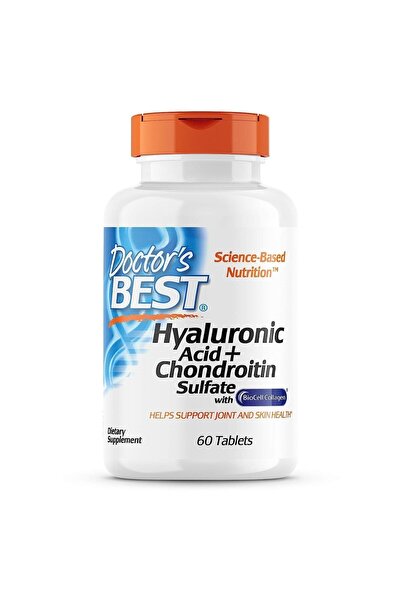 Doctor's Best Хиалуронова киселина + Хондроитин сулфат с БиоСел колаген 60 ка...