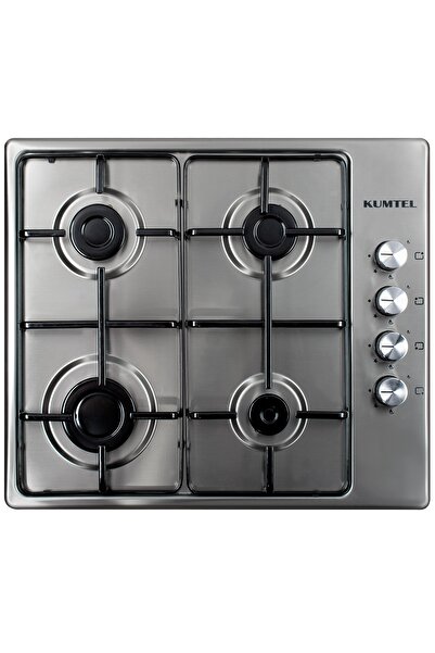 KUMTEL Ko- 430 F Inox 4 Gözü Gazlı Setüstü Ocak Doğalgazlı