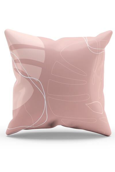 Moud's Double Sided Printed Art 10 Patterned Suede Throw Pillow Case - PL910