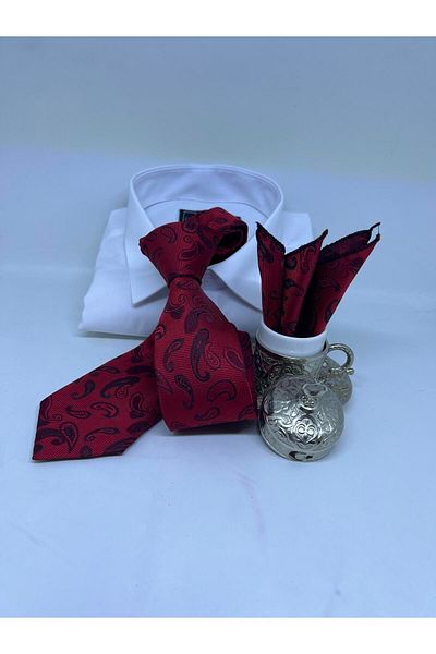 B'lazzotti Woven Handkerchief Tie