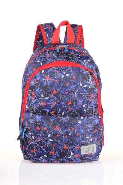 By Hakan rlx-8640 iPRIMARY SCHOOL SCHOOL BAG WITH PEN HOLDER AND LUNCH BAG THREE SET STUDENT DAILY DAILY BLUE