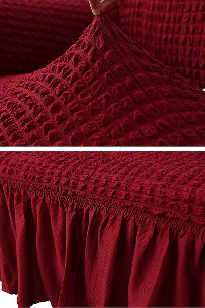 HEYTGAH Standard Elastic Skirt L Sofa Set - Wrapped Corner Sofa Cover